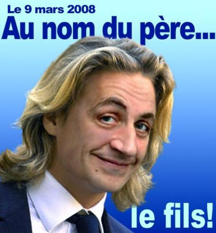 Bientôt, le 9ème anniversaire des "attentats " du 11 septembre... - Page 8 Sarkozy-pere_et_fils_11